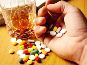 učinki kombinacije antibiotikov in alkohola