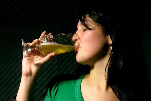 ženski pivski alkoholizem