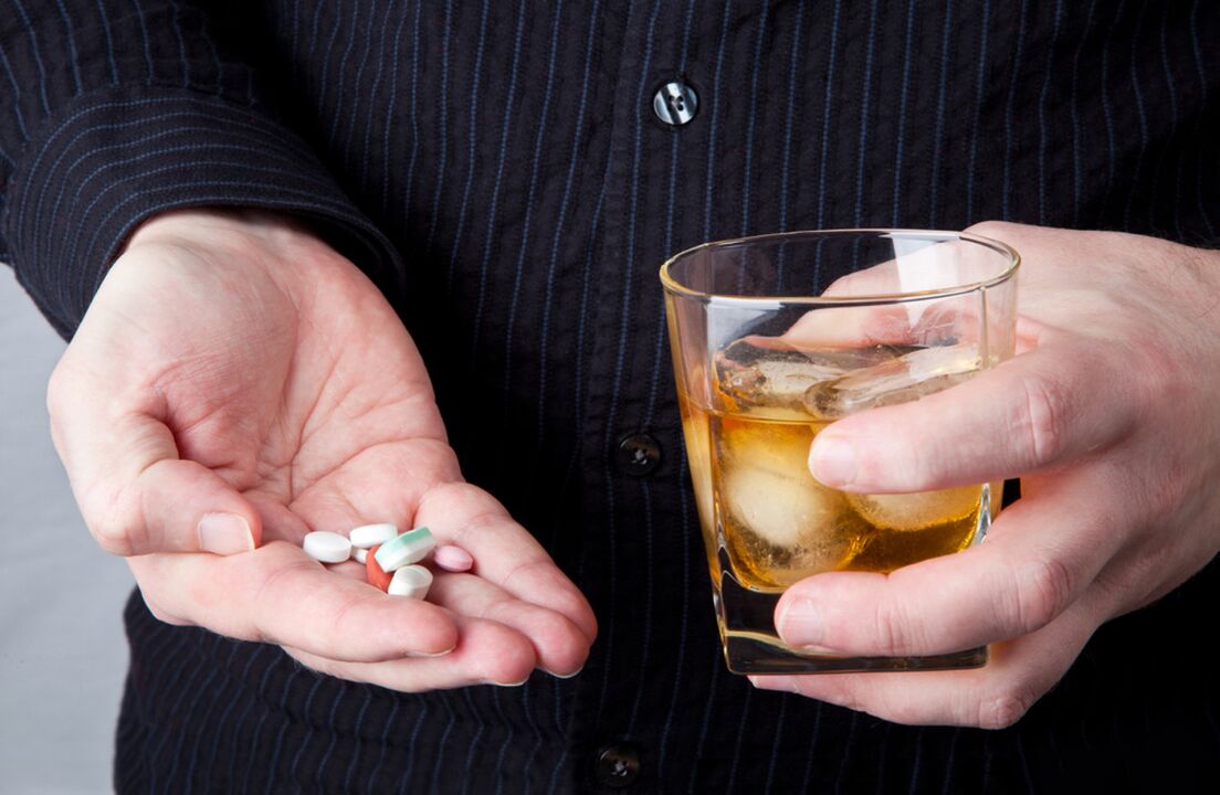 združljivost z antibiotiki in alkoholom
