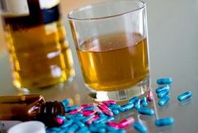 uporaba alkohola in antibiotikov